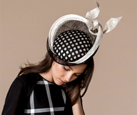 Designer hats by Melbourne milliner Louise Macdonald for Hugo Boss were featured in the November 2017 issue of Harper's Bazaar and Qantas's Spirit of Australia Inflight Magazine